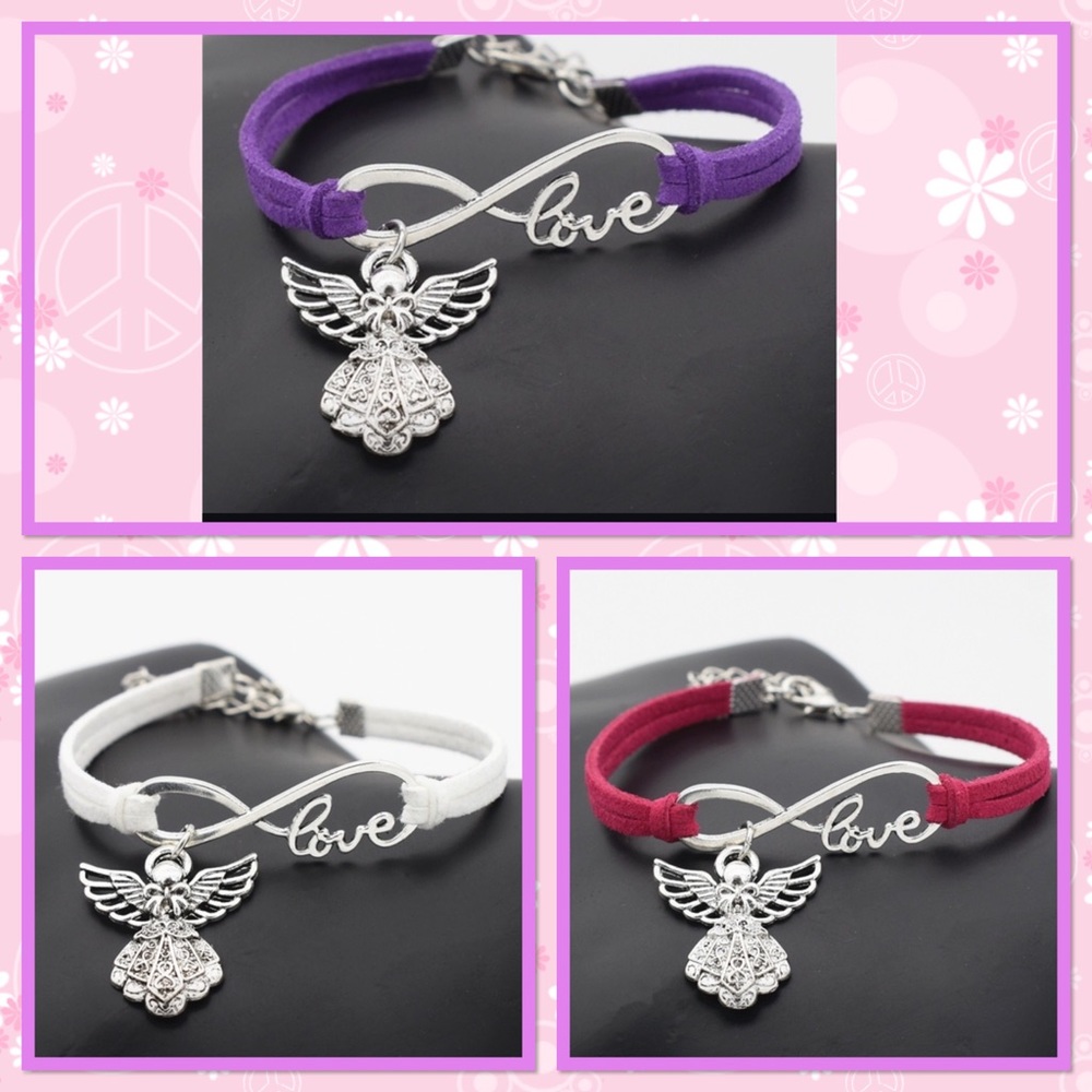👼🏼New👼🏼Guardian Angel Infinite Love Bracelet